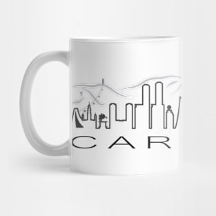 Caracas skyline Mug